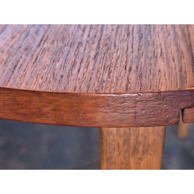 Mid-Century Modern Mid Century Danish Modern Teak Nesting Tables Poul Hundevad Set 5 Tables For Sale - Image 3 of 8