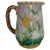 1875 George Jones Majolica Iris Pitcher For Sale