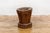 Teak Wood Rustic Mortar Urn Repurposed as an Antique Planter, 19th Century For Sale In New York - Image 6 of 12