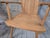 Vintage Rustic Oak Chairs with Leather Cushions, 1970s, Set of 2 For Sale - Image 18 of 18