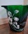 1970s 20th Century Anemones Champagne Bucket in Green Glass by Perrier-Jouët, 1970s For Sale - Image 5 of 7