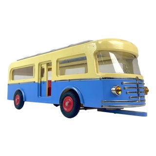 Wooden Toy Bus from Hedo, Germany, 1950s For Sale