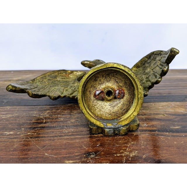 Antique Civil War Era Bronze Eagle Finial Flag Topper Chairish