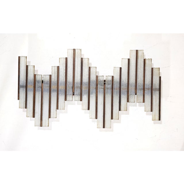 Mid-Century Modern Glass and Wood Wall Lamp by Biancardi and Jordan Arte for Poliarte Italia, 1970s For Sale - Image 18 of 18