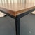 Brown 1960s Mid-Century Modern Florence Knoll Square T-Angle Faux Wood Coffee Table For Sale - Image 8 of 8