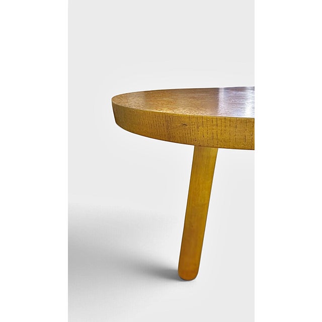 1950s Organic Coffee Table with Elm Burl Top, France, 1950s For Sale - Image 5 of 7