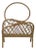 Vintage Rattan Magazine Holder, 1960 For Sale