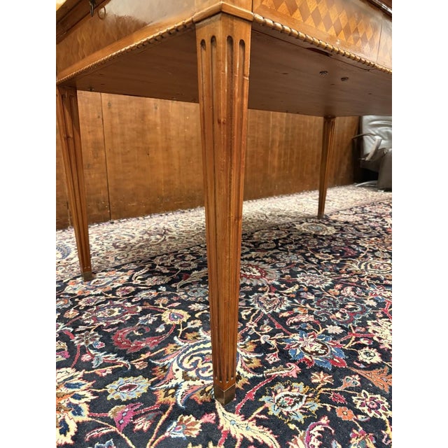 English Writing Desk in Wood For Sale - Image 10 of 18