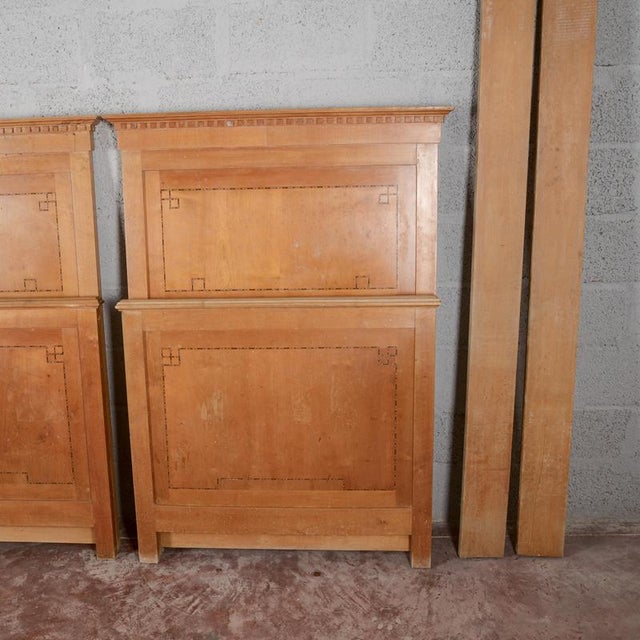 Vintage Art Deco Filettii Bed, 1940s For Sale - Image 3 of 18