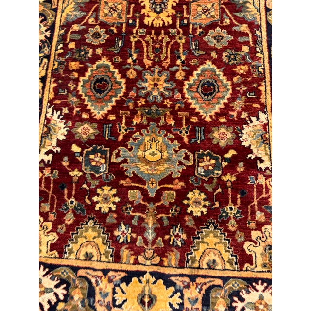 3ft X 12ft Traditional Persian Style Floral Runner Rug For Sale In San Francisco - Image 6 of 12