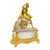 An Exquisite French Empire Ormolu and Cut-Crystal Clock, C. 1815 For Sale