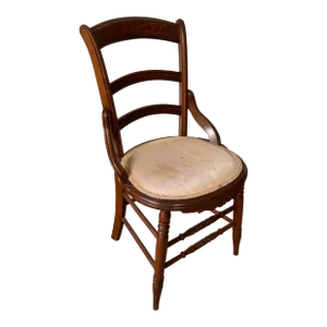 Antique 19th Century Victorian Ladderback Chair