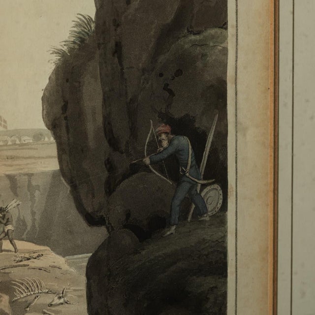 Edward Orme, Hunting Wolves in Their Dens, 1806, Engraving For Sale - Image 16 of 18