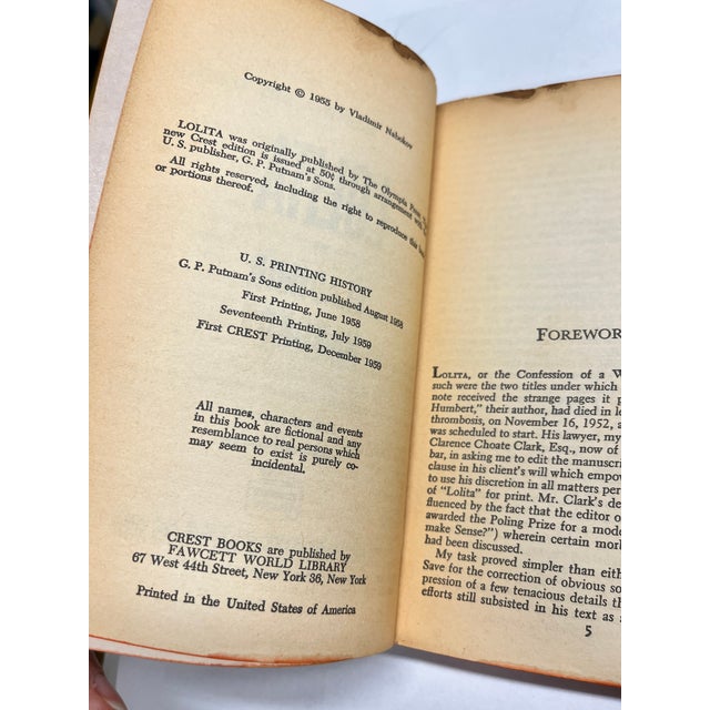 Mid-Century Modern Vintage Softcovers Nabokov Lolita Gift Pale Fire Set/3 For Sale - Image 3 of 5
