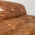 Italian Modern Brown Leather Soriana Sofa attributed to Afra & Tobia Scarpa for Cassina, 1970s For Sale - Image 16 of 18