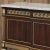 Oxblood Red Grand Antique French Louis XVI Mahogany Marble Top Buffet a l'Etrusque For Sale - Image 8 of 18