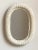 Vintage Wicker Wall Mirror in Crème For Sale - Image 13 of 13