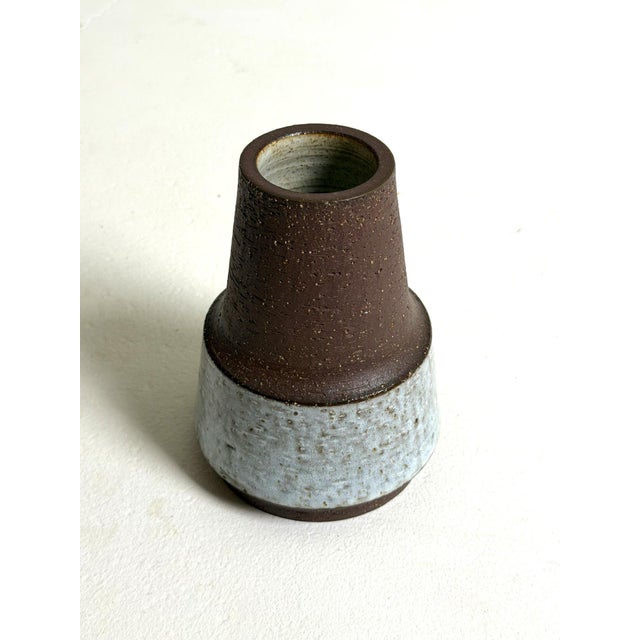 Michael Andersen Ceramic Vase, Bornholm, 1960s Elegant Danish ceramic vase by Michael Andersen, produced in Bornholm in...