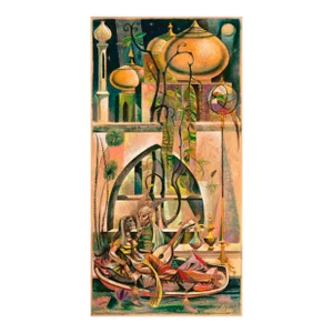 'Beneath the Stars' by Leon D'Usseau, Lovers, Moghul, Isfahan, Chouinard, Los Angeles County Museum of Art, Dallas Museum