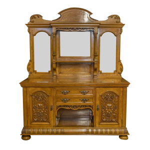 Victorian Pollard Oak Sideboard