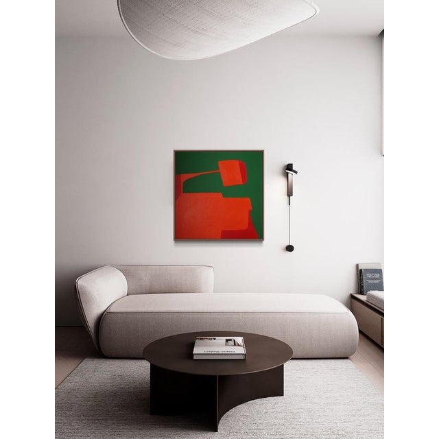 Early 21st Century Bodasca, Orange Balance, 2026, Canvas For Sale - Image 5 of 12