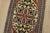 An authentic vintage tribal Meshkin rug hand-knotted with fine wool and natural dyes. This rug features a geometric...
