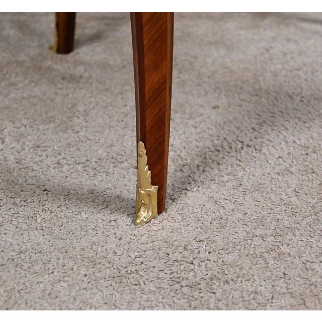 Louis XV Style Marquetry Coffee Table For Sale - Image 13 of 18