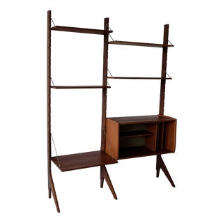 Scandinavian Modular Bookcase by John Texmon, 1950s For Sale