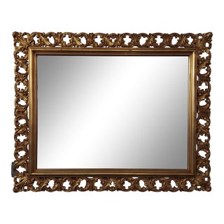 Turner Manufacturing Co. Chicago Gold Leaf Mirror For Sale