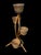 Mid-Century Modern Rattan Plant Stand, 1950s For Sale - Image 3 of 8