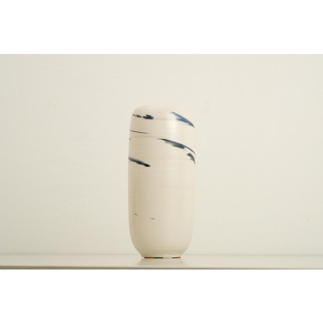 Mid-Century Danish Studio Ceramic Vase, 1970s For Sale - Image 6 of 9