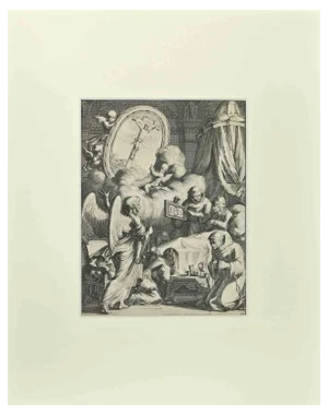 Romeyn de Hooghe, La Manière de se Bien Preparer à La Mort, Etching, 1700