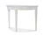 Tara Shaw for Century Furniture Petite Lutetia Console Table, Rubbed White For Sale In Charlotte - Image 6 of 6