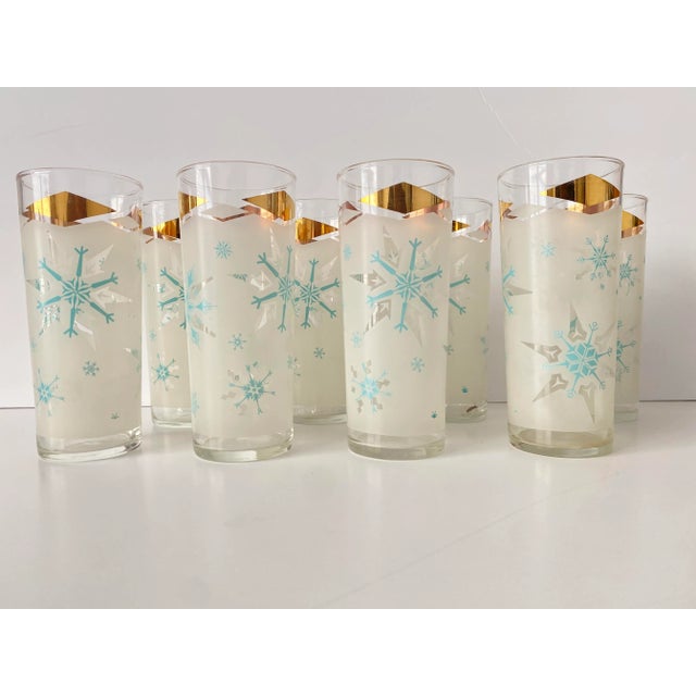 These pristine Anchor Hocking Atomic Snowflake glasses are in excellent condition. Once belonging to my grandfather, they...
