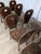 Vintage Brutalist Rustic Farmhouse Wooden Dining Chair, 1970s, Set of 8 For Sale - Image 10 of 18