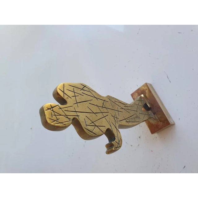 Bronze Sculpture of Man, 1990 For Sale - Image 8 of 10