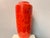 Vintage 517-50 Orange Fat Lava Floor Vase from Scheurich, 1970s For Sale - Image 12 of 16