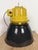 Industrial Yellow Explosion Proof Lamp with Black Enameled Shade from Elektrosvit, 1990s For Sale - Image 15 of 18