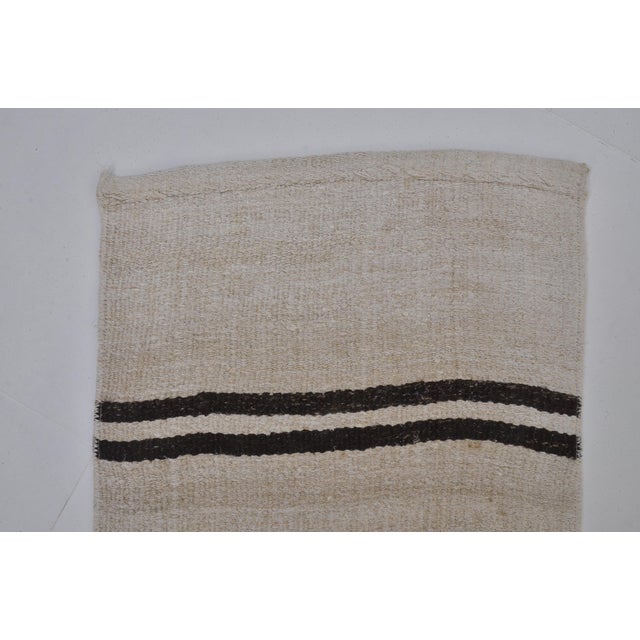 Vintage Anatolian Hemp Runner For Sale - Image 9 of 9