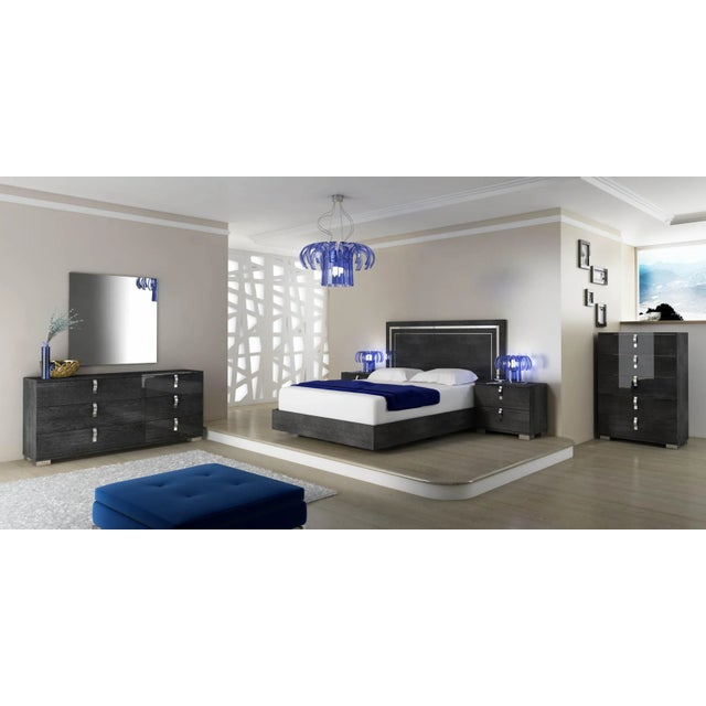 Contemporary Noble Frameless Design Mirror For Sale - Image 3 of 5