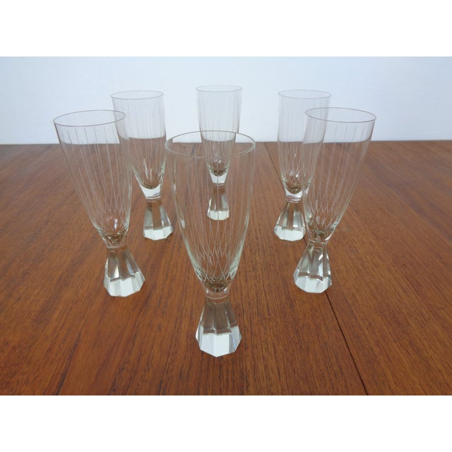 Champagne Glasses from Friedrich Glas, Germany, 1960s, Set of 6 For Sale - Image 15 of 15