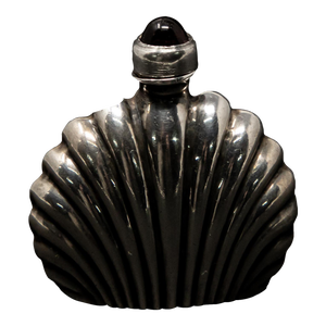 Antique Tiny Sterling Silver Perfume Bottle