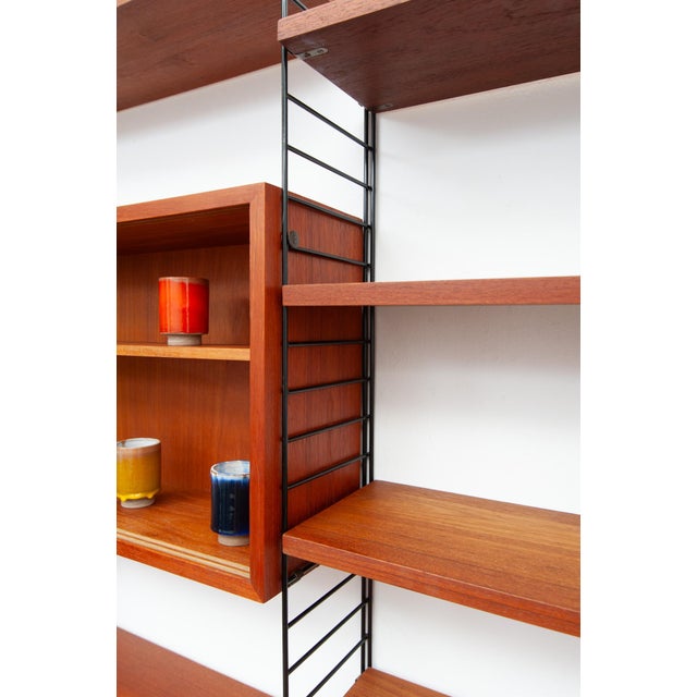 String Wall Shelf by Kajsa & Nisse Strinning, 1950s For Sale - Image 6 of 18