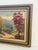 Signed Vintage Framed Scenic Landscape Oil Painting Featuring Trees, Mountain Path For Sale - Image 4 of 10
