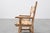 Brutalist Armchairs with Carved Rosettes and Nailed Wooden Seats, Spain, 1950s, Set of 2 For Sale - Image 6 of 12