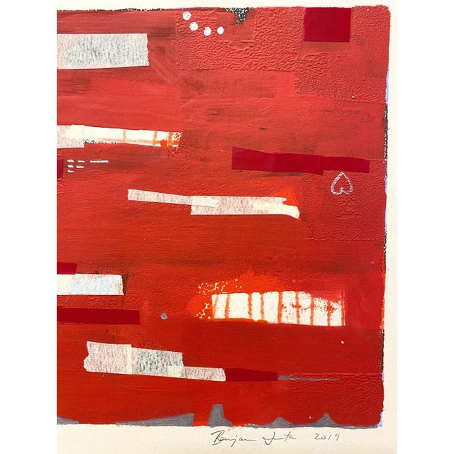 2010s Contemporary Mixed Media Painting, "La Brea #7" For Sale - Image 5 of 6