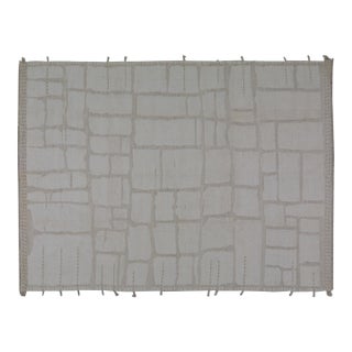 Moroccan Hand Knotted Wool Rug, 10'3''x14'1'' For Sale
