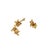 Earrings in 18K Gold and Citrine, Set of 2 For Sale - Image 6 of 6