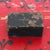 30s Vintage Industrial Metal Steel Tool Box With Rusty Patina and Chipping Black Paint For Sale - Image 15 of 17