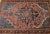 Red Vintage Persian Farahan Sarouk Rug, Handwoven Floral Pattern, Rust Red & Blue, 5’ X 7’ For Sale - Image 8 of 10